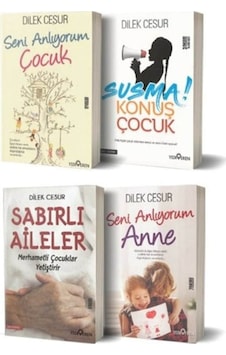 Dilek Cesur 4 Kitap Set (Seni Anlıyorum Çocuk, Seni Anlıyorum Ann