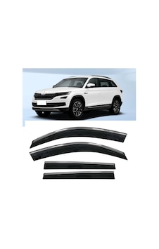 Skoda Kodiaq 2017+ Kromlu Cam Rüzgarlığı İthal Skoda Kodiaq 2017+ Kromlu Cam Rüzgarlığı İthal