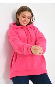 Lovie Moda Kadın Kapşonlu Sweatshirt Pembe Lovie Moda Kadın Kapşonlu Sweatshirt Pembe