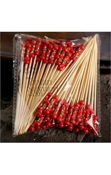 Bambu Kırmızı Örgülü Kürdan 100 Ad. Bambu Kırmızı Örgülü Kürdan 100 Ad.