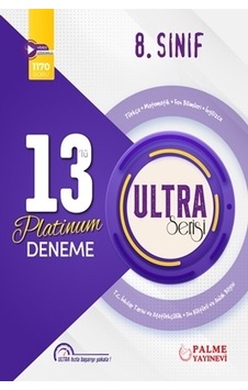 Palme 8 Sınıf Ultra Serisi Video Çözümlü 13'lü Platinum Deneme Palme 8 Sınıf Ultra Serisi Video Çözümlü 13'lü Platinum Deneme