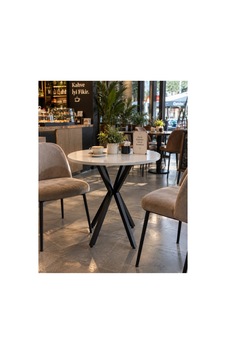 Mutfak Cafe Balkon Bahçe Restoran Yemek Masası 70x70 Siyah Beyaz Yuvarlak Siyah - Beyaz Siyah - Beyaz Mutfak Cafe Balkon Bahçe Restoran Yemek Masası 70x70 Siyah Beyaz Yuvarlak Siyah - Beyaz Siyah - Beyaz