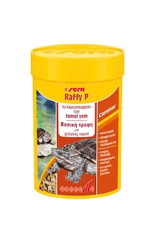 Sera Raffy P - 100 ML / 18 Gr. Kutu Kaplumbağa Yemi