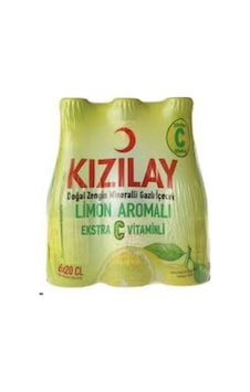 Kızılay Maden Suyu Limon Aromalı C Vitaminli 6 x 200 ML