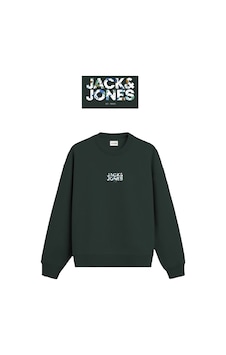 Jack & Jones Erkek Minimal Gögüs Baskili Bisiklet Yaka Sweatshirt - New Plas - 12299788 Pine Grove Jack & Jones Erkek Minimal Gögüs Baskili Bisiklet Yaka Sweatshirt - New Plas - 12299788 Pine Grove