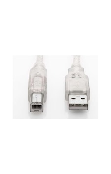 Sl-u2007 Usb2.0 7m Şeffaf Yazıcı Kablo