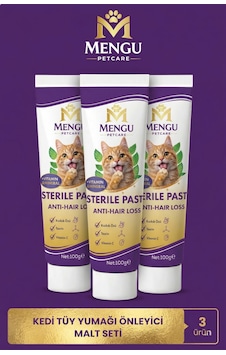 Tüy Dökülme Engelleyici, Tüy Yumağı Ve Kusma Önleyici Multivitamin Kedi Malt Macun 100 Gr - 3 Lü Set Tüy Dökülme Engelleyici, Tüy Yumağı Ve Kusma Önleyici Multivitamin Kedi Malt Macun 100 Gr - 3 Lü Set