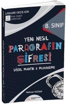 8.Sınıf LGS Yeni Nesil Paragrafın Şifresi Soru Bankası - Mehmet Vicdan - Paragrafın Şifresi 8.Sınıf LGS Yeni Nesil Paragrafın Şifresi Soru Bankası - Mehmet Vicdan - Paragrafın Şifresi