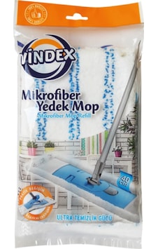 Vindex Mikrofiber Etkin Yer Temizlik Sistemi Yedek