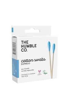 Humble Cotton Swabs Bamboo Mavi Kulak Çubuğu 100 Adet