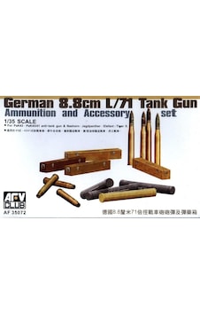 Afv Club Af35072 1/35 Ölçek, 8,8cm L/71 Tank Gun Cephane Ve Aksesurar Seti, Plastik Model Kiti-52313 Afv Club Af35072 1/35 Ölçek, 8,8cm L/71 Tank Gun Cephane Ve Aksesurar Seti, Plastik Model Kiti-52313