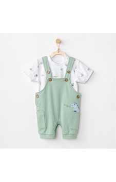 Andywawa Jumpsuit Dinosaur Bebek Salopet AC24571 Andywawa Jumpsuit Dinosaur Bebek Salopet AC24571