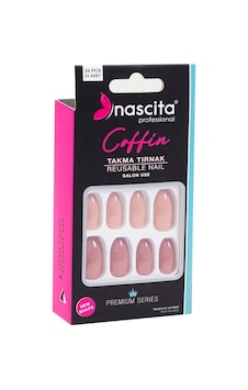 Nascita 24 Lü Renkli Takma Tırnak Coffin S147 Nascita 24 Lü Renkli Takma Tırnak Coffin S147