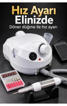 Elektrikli Tırnak Şekillendirme Seti Kablolu El Aparatlı Elektrikli Tırnak Şekillendirme Seti Kablolu El Aparatlı