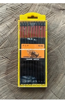 Yusu İmpact Bits Uç Ph2 Sac Vida Sıkma Ucu 150mm Ph2 Bits Uç Carbon Çelik 10pcs