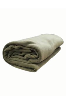 Tek Kişilik Yumuşak Haki Polar Battaniye 170x200