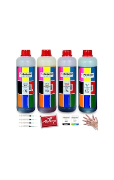 Perfection Tüm Epson L Serisi Tanklı Yazıcılar İçin Kartuş Dolum Seti 4 x 1 kg. Perfection Tüm Epson L Serisi Tanklı Yazıcılar İçin Kartuş Dolum Seti 4 x 1 kg.