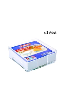 Bigpoint Akrilik Küp Notluk Dolu Beyaz 95x95mm X 3 Adet Bigpoint Akrilik Küp Notluk Dolu Beyaz 95x95mm X 3 Adet