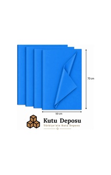 50x70 Cm Mavi Renk Pelur Kağıt 1 Kg 50x70 Cm Mavi Renk Pelur Kağıt 1 Kg