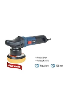 Proter PL125XP 710W Orbital Eksantrik Polisaj Makinesi 125 MM Proter PL125XP 710W Orbital Eksantrik Polisaj Makinesi 125 MM