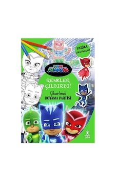 Pjmasks Renkler Çıldırdı! Çıkartmalı Boyama Partisi- Doğan Çocuk Pjmasks Renkler Çıldırdı! Çıkartmalı Boyama Partisi- Doğan Çocuk