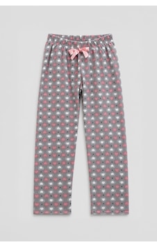 Markapia Kadın Kalp Desenli Polar Pijama Altı Gri Markapia Kadın Kalp Desenli Polar Pijama Altı Gri