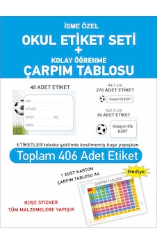 Futbol Topu Baskılı Okul Etiketi Kalem Defter Etiketi İsme Özel E Futbol Topu Baskılı Okul Etiketi Kalem Defter Etiketi İsme Özel E