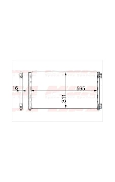 Klima Radyatoru- Fiat: Doblo "1.3-1.9 Jtd" 03-10 - -82400 Klima Radyatoru- Fiat: Doblo "1.3-1.9 Jtd" 03-10 - -82400