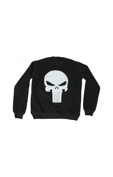 The Punisher Sweatshirt Siyah Çok Renkli