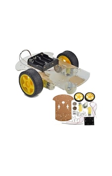 2Wd Şeffaf Şase Tekerlekli Araba Kiti 2Wd Şeffaf Şase Tekerlekli Araba Kiti