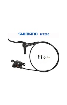 Shimano 1000mm Bl-mt200+br-mt200 Ön Hidrolik Disk Fren Seti Siyah