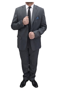 Fabrigatti Dmctekstil Erkek Füme Desenli Klasik Kesimli Rahat Kalıp Çift Düğme 4 Drop Battal Takım Elbise Fabrigatti Dmctekstil Erkek Füme Desenli Klasik Kesimli Rahat Kalıp Çift Düğme 4 Drop Battal Takım Elbise