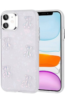 Apple Uyumlu iPhone 11 Kılıf Kabartma Figürlü Parlak Zore Eralli