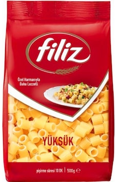 Filiz Yüksük Makarna 5 x 500 G Filiz Yüksük Makarna 5 x 500 G