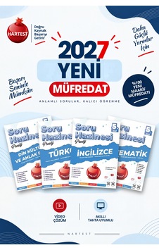 Nartest Yayınevi 2027 5. Sınıf Din Kültürü Ve Ahlak Bilgisi + Türkçe + İngilizce + Matematik Yeni Müfredat Bağlam Temelli Soru Hazinesi Seti 4 Kitap Nartest Yayınevi 2027 5. Sınıf Din Kültürü Ve Ahlak Bilgisi + Türkçe + İngilizce + Matematik Yeni Müfredat Bağlam Temelli Soru Hazinesi Seti 4 Kitap