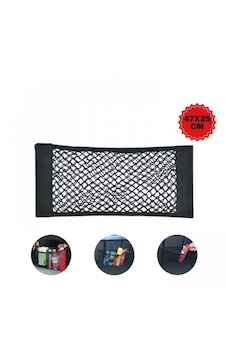 Bagaj Filesi Organizer Cırtlı 50cmx24cm Siyah 1
