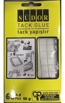 Südor Tack-it Tak Yapıştır 60 Adet 50gr Tc-01 Südor Tack-it Tak Yapıştır 60 Adet 50gr Tc-01