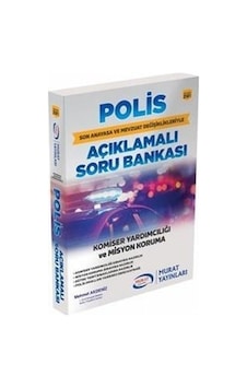 Soru Bankası Polis Hukuku ve Mevzuatı 2501- Murat Yayınları