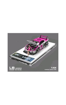 Tpc Nıssan Silvia Lb S15 - Liberty Walk + Figure - Pink/white - 907819759