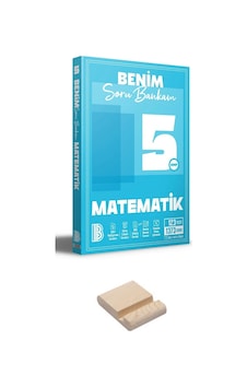 Benim Hocam 5. Sınıf Matematik Soru Bankam + Telefon Standı Benim Hocam 5. Sınıf Matematik Soru Bankam + Telefon Standı