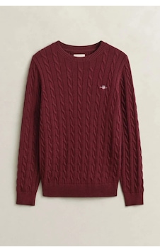 Gant Erkek Kırmızı Regular Fit Kazak-24671 Gant Erkek Kırmızı Regular Fit Kazak-24671