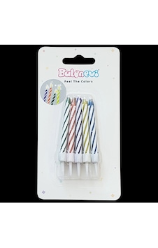 Sönmeyen Pasta Mum 6 Cm 10 Adet Tüm Yaşlar Sönmeyen Pasta Mum 6 Cm 10 Adet Tüm Yaşlar