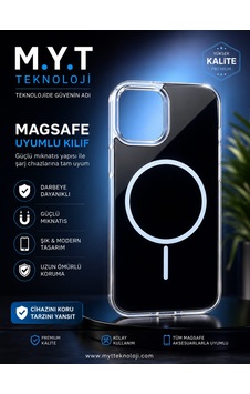 Apple iPhone Uyumlu 15 Kılıf Şeffaf Arkası Siyah Siyah Beyaz