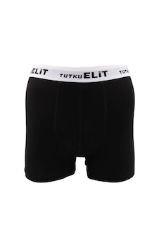 Tutku Elit Erkek Modal Elastan Spor Boxer 6'lı 1252 X Siyah