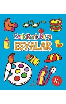 Boyama Kitabı Eşyalar Renk Renk Boya- Pal Sokağı Boyama Kitabı Eşyalar Renk Renk Boya- Pal Sokağı