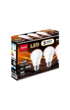 Bd-99 Led Ampul Beyaz 3'lü