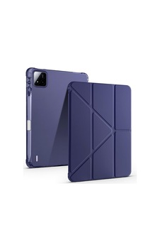 Aksesuarcim Xiaomi Mi Pad 8 Pro İle Uyumlu Kılıf Silikon Yumuşak Kalem Bölmeli Esnek 4 Farklı Stand Olabilen Tablet Kılıfı Lacivert Sku: Zeusb0gjtglc1f Arka Kapak