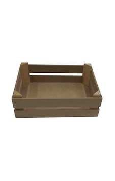 Mdf Kasa No:2 21x30 Cm. Boyanabilir Ahşap Obje