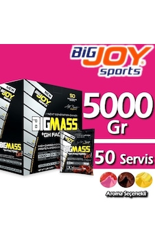 Bigjoy Bigmass Gainer 50 Servis (Paket) 5000 Gr Karbonhidrat Tozu (458474762)