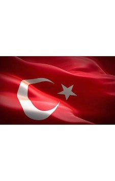 Buket Türk Bayrağı 70 x 105 CM Özel Alpaka Kumaş Buket Türk Bayrağı 70 x 105 CM Özel Alpaka Kumaş